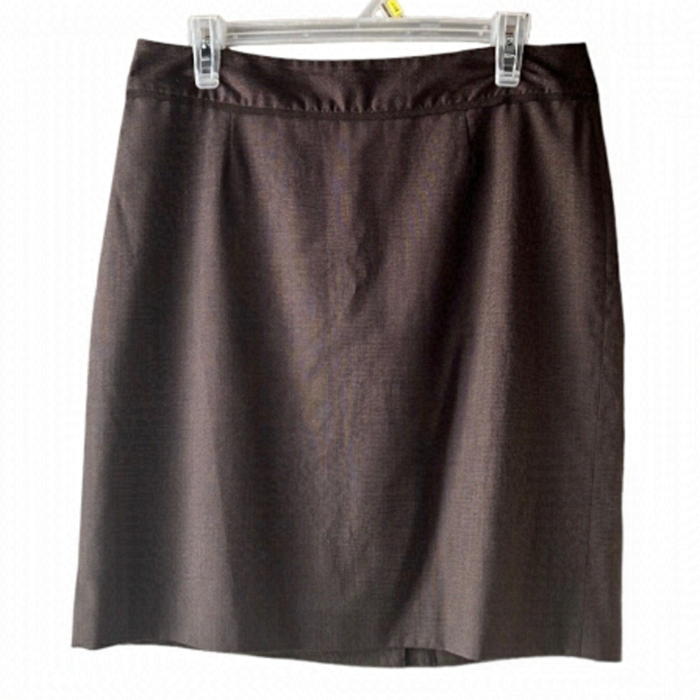 BANANA REPUBLIC Brown Pencil Skirt Size 10